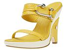 BCBG Max Azria - Dasha (Custard/Natural (Soft Yellow)) - Women's,BCBG Max Azria,Women's:Women's Dress:Dress Sandals:Dress Sandals - Wedges