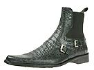 Donald J Pliner - Jack - Baby Calf (Black Oil Skin Gator) - Men's,Donald J Pliner,Men's:Men's Dress:Dress Boots:Dress Boots - Slip-On