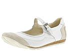 Bronx Shoes - 63446 Corkie (Cotton/White Leather) - Women's,Bronx Shoes,Women's:Women's Casual:Casual Flats:Casual Flats - Mary-Janes