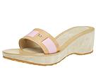 Tommy Hilfiger - Virginia (Natural Vachetta/Pink) - Women's,Tommy Hilfiger,Women's:Women's Casual:Casual Sandals:Casual Sandals - Slides/Mules