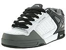 Lakai - Monarch (White/Black Leather) - Men's,Lakai,Men's:Men's Athletic:Skate Shoes