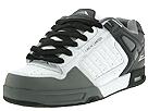 Lakai - Monarch (White/Black Leather) - Men's