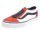Vans - Old Skool (Poppy Red/White/Blue Indigo) - Men's,Vans,Men's:Men's Athletic:Skate Shoes