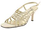 Annie - Janet (Gold Satin) - Women's,Annie,Women's:Women's Dress:Dress Sandals:Dress Sandals - Evening