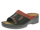 Naot Footwear - Pembroke (Black Suede/Terra Cotta) - Women's,Naot Footwear,Women's:Women's Casual:Casual Sandals:Casual Sandals - Comfort