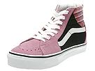 Buy Vans - SK8 Hi W (Bowstripe Aurora Pink/Black) - Women's, Vans online.