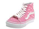 Vans - SK8 Hi W (Skully Buitton Auroa Pink/White) - Women's