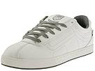 Vans - Rowley Slims (White/Mid Grey Synthetic Leather) - Men's,Vans,Men's:Men's Athletic:Skate Shoes