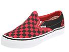 Buy discounted Vans - Classic Slip-On W (Black/Formula One Checkerboard) - Women's online.
