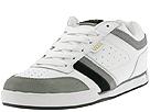 Vans - Dunbar (White/Mid Grey Suede/Full Grain Leather) - Men's,Vans,Men's:Men's Athletic:Skate Shoes