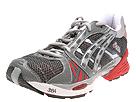 Asics - Gel-Nimbus VI (Storm/Liquid Silver/Big Red) - Men's,Asics,Men's:Men's Athletic:Running Performance:Running - General