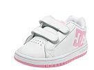 Buy discounted DCShoeCoUSA Kids - Kids Hook-and-Loop Court (Children/Youth) (White/Pink) - Kids online.