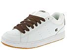 etnies - Floyd (White/Brown) - Men's,etnies,Men's:Men's Athletic:Skate Shoes