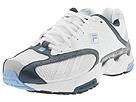 Fila Technical - Flow Sanctuary W (White/Little Boy Blue-Fila Navy) - Women's