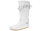 Bronx Shoes - 12090 Hontas Para (White Leather) - Women's,Bronx Shoes,Women's:Women's Casual:Casual Boots:Casual Boots - Mid-Calf