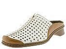 Rieker - 41899 (White w/Hazelnut Toe) - Women's,Rieker,Women's:Women's Casual:Clogs:Clogs - Comfort