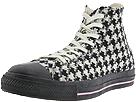 Buy discounted Converse - All Star Luxe Hounds Tooth Hi (White/Black/Pink) - Men's online.