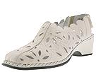 Rieker - L1885 (Burnished White Leather) - Women's,Rieker,Women's:Women's Casual:Loafers:Loafers - Plain