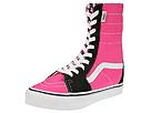 Vans - Super SK8 Hi W (Fandango Pink/Black) - Women's,Vans,Women's:Women's Casual:Casual Boots:Casual Boots - Lace-Up