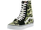 Buy discounted Vans - Super SK8 Hi W (Black/Ivy Green/Ceder/Hay Camo) - Women's online.