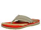 Buy Tommy Hilfiger - Beach Flag Thong (Khaki Canvas/Fiesta Suede) - Men's, Tommy Hilfiger online.