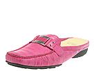 Buy Stuart Weitzman - Armourmule (Hot Pink Indian Croc W/Silver Buckle) - Women's Designer Collection, Stuart Weitzman online.