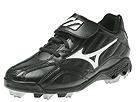 Buy Mizuno - Finch 9-Spike Low (Black/White) - Women's, Mizuno online.