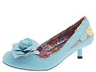 Buy discounted Irregular Choice - 2913-5A (Pale Blue Leather/ Multi Floral Fabric) - Women's online.
