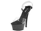 Two Lips - Naked (Black/Clear) - Women's,Two Lips,Women's:Women's Dress:Dress Sandals:Dress Sandals - Strappy