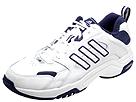 adidas - B49 (White/New Navy/Silver) - Men's,adidas,Men's:Men's Athletic:Tennis