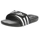 adidas - Santiossage M (Black/Clear/White) - Men's,adidas,Men's:Men's Casual:Casual Sandals:Casual Sandals - Slides