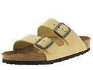 Birkenstock - Arizona (Yellow Nubuck) - Men's,Birkenstock,Men's:Men's Casual:Casual Sandals:Casual Sandals - Slides