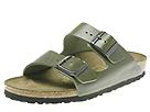 Birkenstock - Arizona (Ivy Soft Gloss Leather) - Men's,Birkenstock,Men's:Men's Casual:Casual Sandals:Casual Sandals - Slides