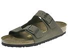 Birkenstock - Arizona (Seal Brown Nubuck) - Men's,Birkenstock,Men's:Men's Casual:Casual Sandals:Casual Sandals - Slides