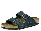 Birkenstock - Arizona (Navy Blue Silky Suede) - Men's,Birkenstock,Men's:Men's Casual:Casual Sandals:Casual Sandals - Slides