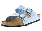 Birkenstock - Arizona (Light Blue Nubuck) - Men's,Birkenstock,Men's:Men's Casual:Casual Sandals:Casual Sandals - Slides