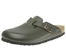 Birkenstock - Boston (Dark Brown Leather) - Men's,Birkenstock,Men's:Men's Casual:Slip-On