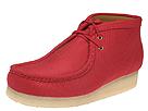 Clarks - Wallabee Boot - Mens (Red Mesh) - Men's,Clarks,Men's:Men's Casual:Casual Boots:Casual Boots - Lace-Up