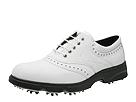 Buy discounted Ecco - Men's Golf Hydromax Saddle (White Leather) - Men's online.