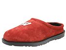 Buy discounted Hush Puppies Slippers - Wisconsin College Clogs (Black/Red) - Men's online.