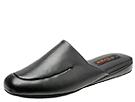 L.B. Evans - Duke Scuff (Black Leather) - Men's,L.B. Evans,Men's:Men's Casual:Slippers:Slippers - Open-Back