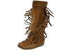 Minnetonka - Tall Fringed Boot (Brown Suede) - Women's,Minnetonka,Women's:Women's Casual:Casual Boots:Casual Boots - Mid-Calf