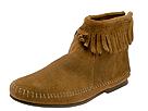 Minnetonka - Back Zipper Boot (Brown Suede) - Women's,Minnetonka,Women's:Women's Casual:Casual Boots:Casual Boots - Ankle