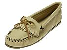 Minnetonka - Deerskin Soft-T (Champagne Deerskin) - Women's,Minnetonka,Women's:Women's Casual:Loafers:Loafers - Kiltie