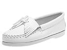 Buy discounted Minnetonka - Kilty Moccasin (White Leather) - Women's online.