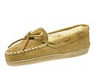 Minnetonka - Hardsole (Tan Suede) - Women's,Minnetonka,Women's:Women's Casual:Slippers:Slippers - Moccasins