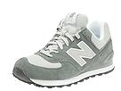 Buy New Balance Classics - M574 - Suede & Mesh (Two Tone Gray/White) - Men's, New Balance Classics online.