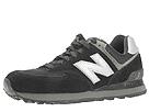 Buy New Balance Classics - M574 - Suede & Mesh (Black/Gray) - Men's, New Balance Classics online.