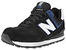 Buy discounted New Balance Classics - M574 - Suede & Mesh (Black/Royal/White) - Men's online.