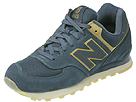 Buy discounted New Balance Classics - M574 - Suede & Mesh (Navy/Wheat) - Men's online.